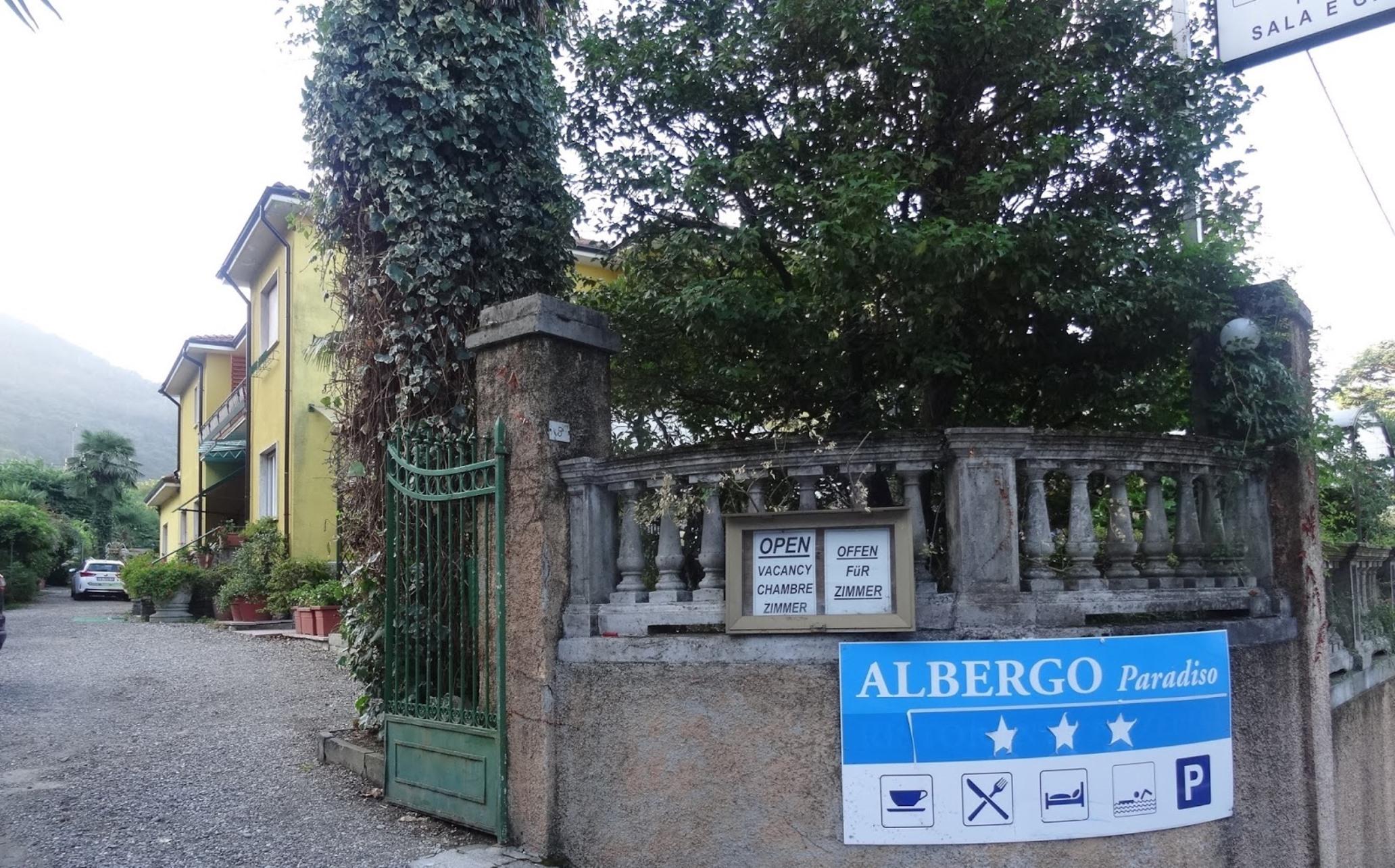 Albergo Paradiso Maccagno Exterior photo